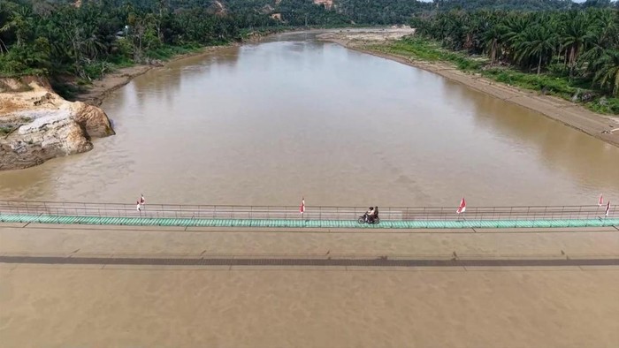 Jembatan Gantung Garuda Hadirkan Akses Baru bagi Warga Pedalaman Aceh Tamiang