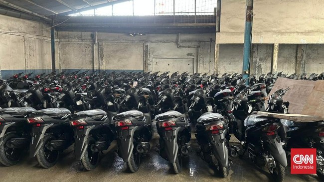 Asal-Usul Ribuan Motor Ilegal di Gudang Indobike Dua Enam Mulai Jadi Sorotan