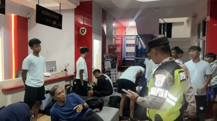 Polresta Batang Amankan Terduga Pelaku Perusakan Bus Persib Bandung, Proses Hukum Berlanjut