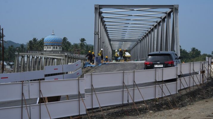 Jembatan Teupin Mane Dibuka Fungsional, Akses Strategis Bireuen-Takengon Kembali Normal